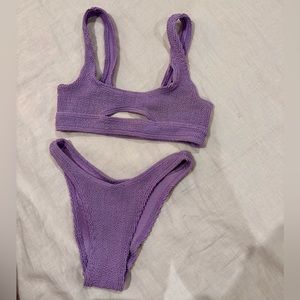 Bond-Eye Swimsuit Set - Sasha Crop top, Scene bottom